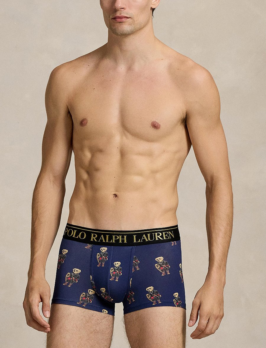Polo Ralph Lauren - Stretch Cotton Trunk 2-Pack - multipack underbukser - gb hol red/hol nv - 3