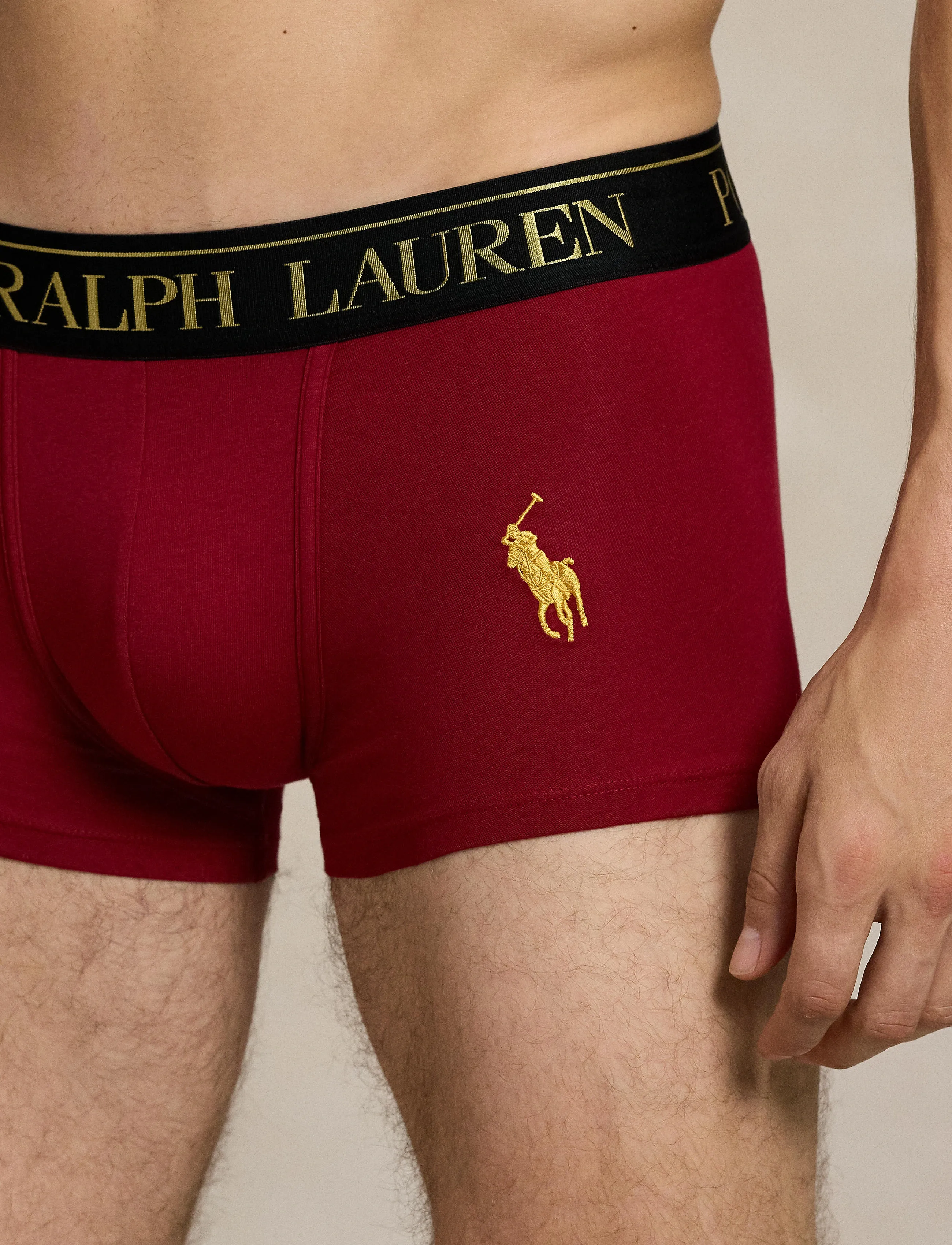 Polo Ralph Lauren - Stretch Cotton Trunk 2-Pack - boxer briefs - gb hol red/hol nv - 4