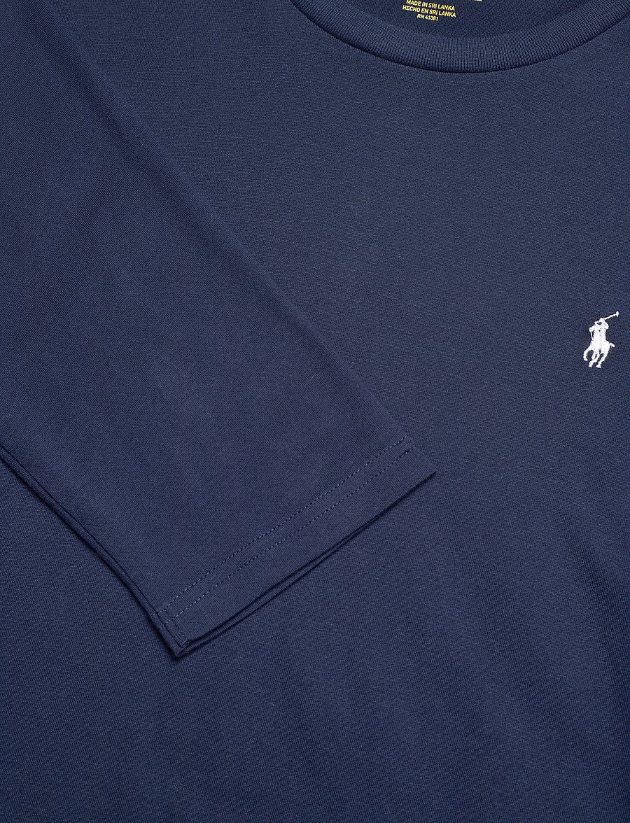 Polo Ralph Lauren - Cotton Jersey Sleep Shirt - pidžaamasärgid - cruise navy - 3