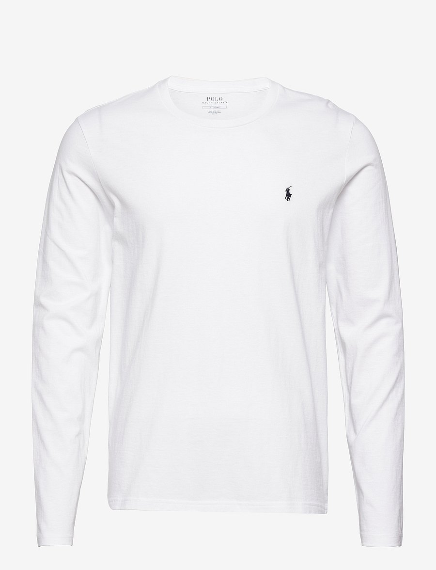 Polo Ralph Lauren - Cotton Jersey Sleep Shirt - pidžaamasärgid - white - 0