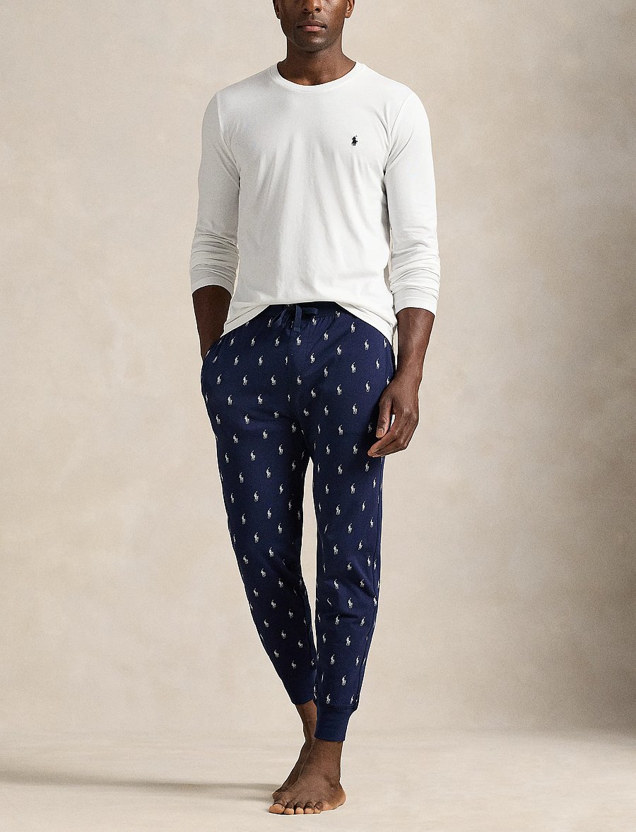 Polo Ralph Lauren - Cotton Jersey Sleep Shirt - pidžaamasärgid - white - 4