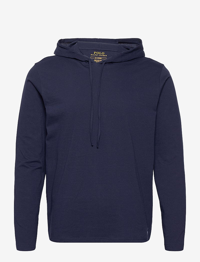 Polo Ralph Lauren - Cotton Jersey Sleep Hoodie - hoodies - cruise navy - 0