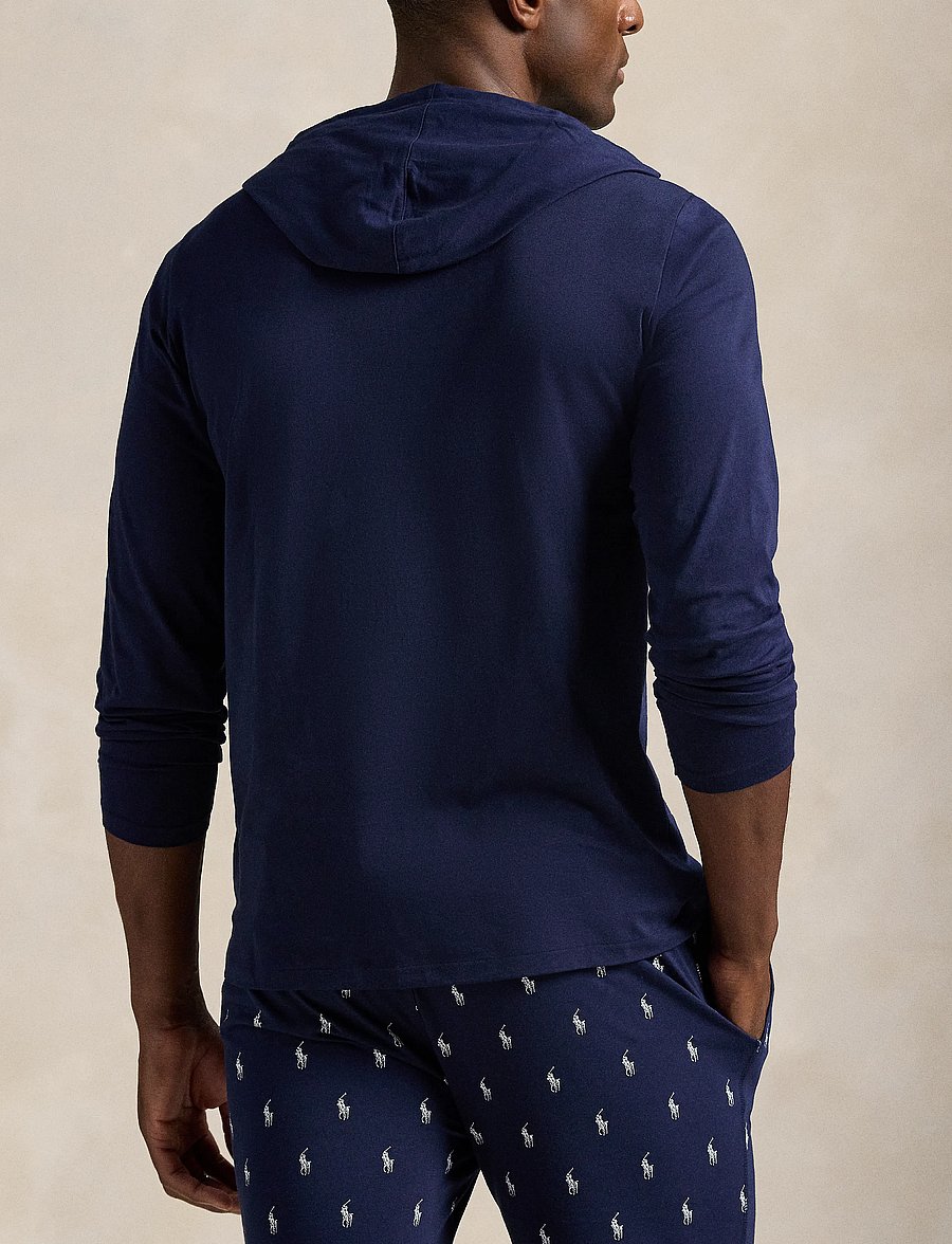 Polo Ralph Lauren - Cotton Jersey Sleep Hoodie - kapuzenpullover - cruise navy - 3