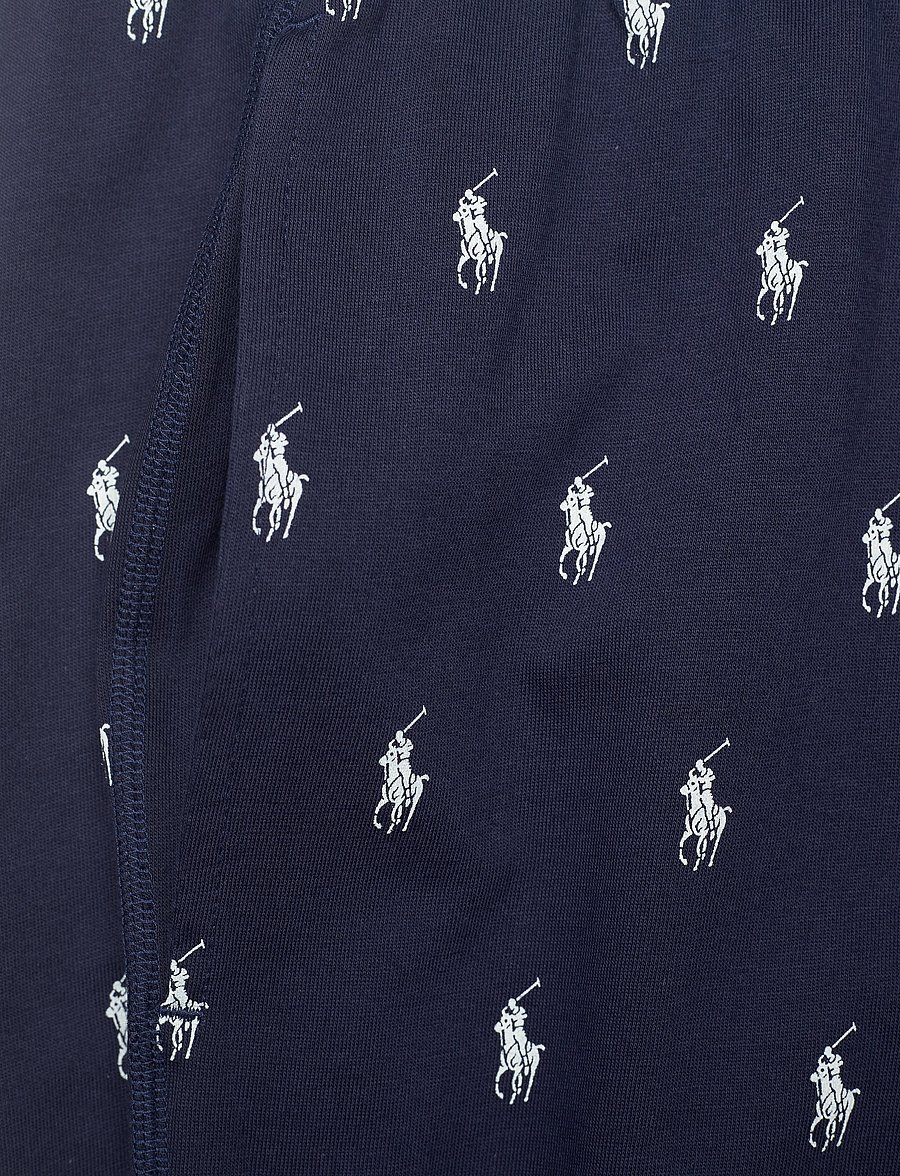 Polo Ralph Lauren - Allover Pony Cotton Jersey Sleep Jogger - natbukser - cruise navy aopp - 3