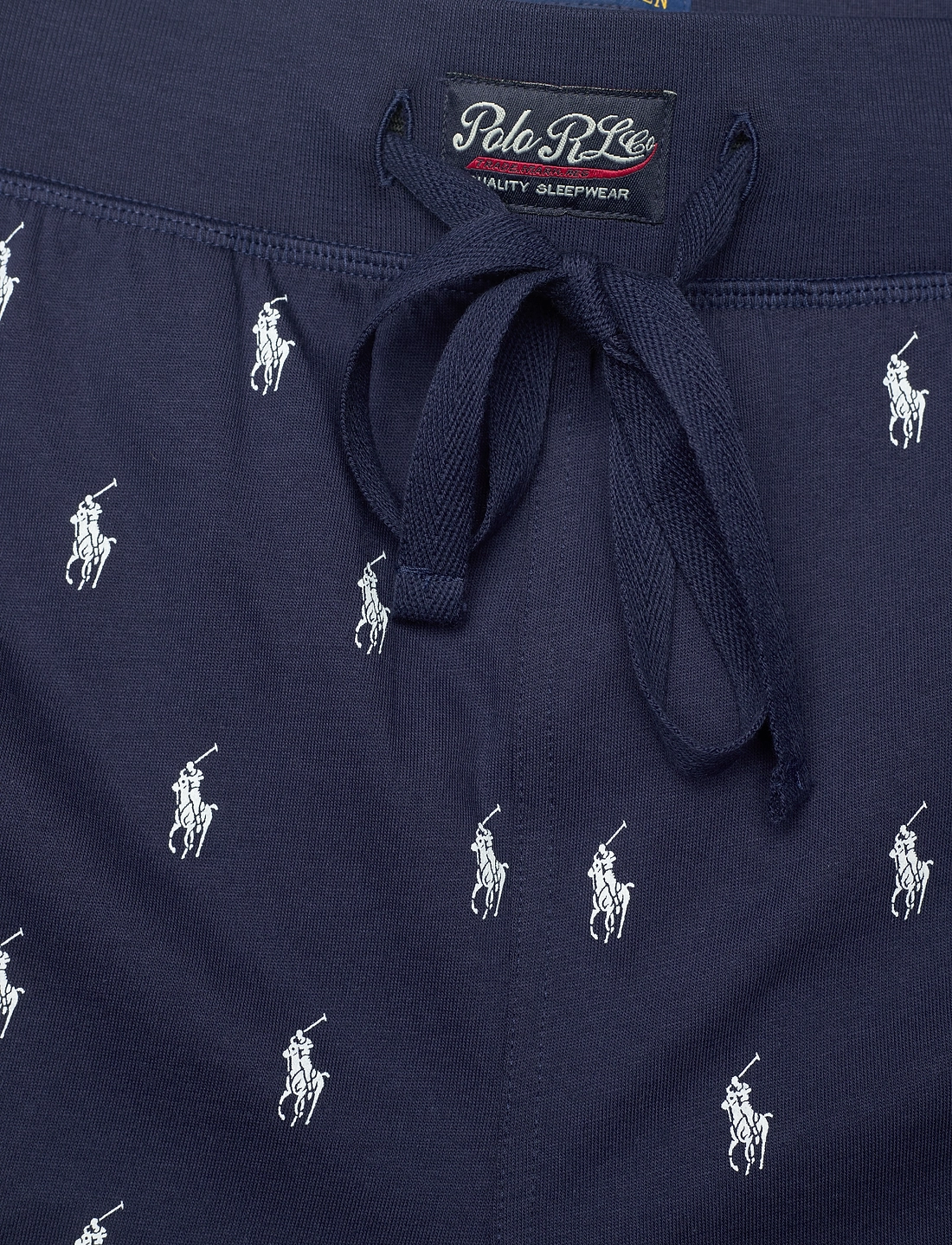 Allover Pony Cotton Jersey Sleep Jogger