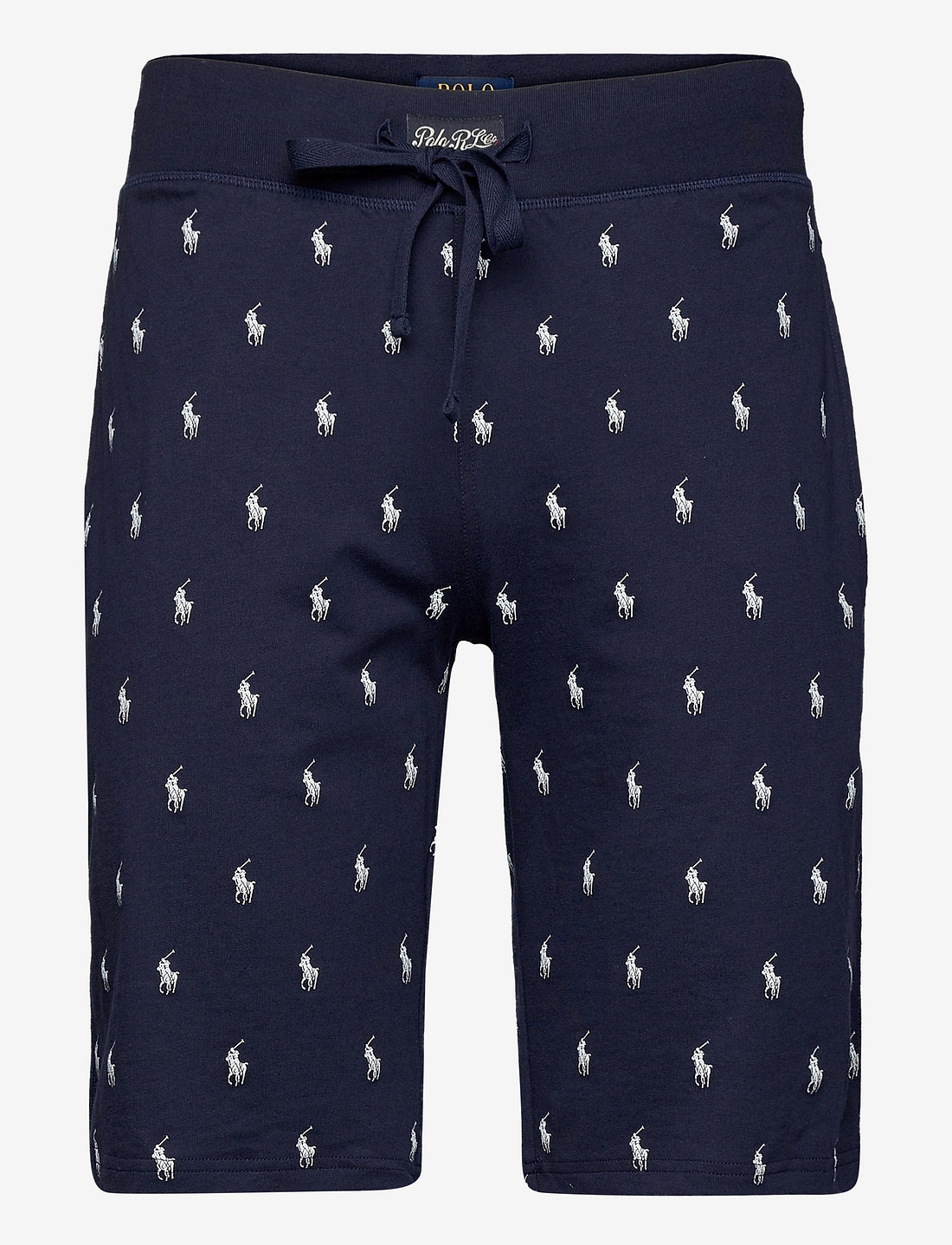 Polo Ralph Lauren - Allover Pony Cotton Jersey Sleep Short - pyjamasbyxor - cruise navy aopp - 0