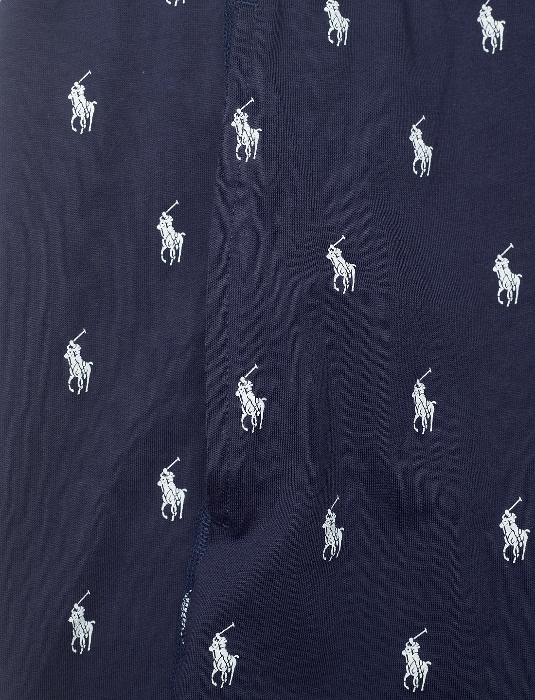 Polo Ralph Lauren - Allover Pony Cotton Jersey Sleep Short - pyjamasbyxor - cruise navy aopp - 2