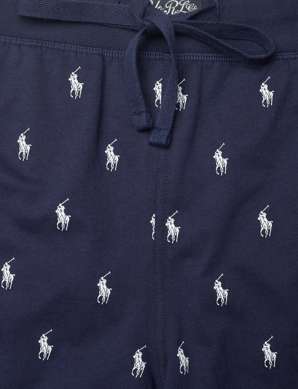 Polo Ralph Lauren - Allover Pony Cotton Jersey Sleep Short - pyjama bottoms - cruise navy aopp - 3