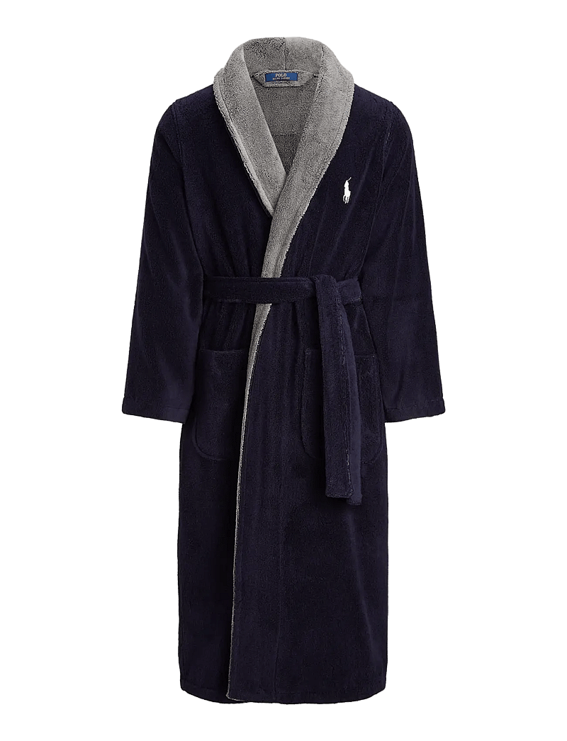 Polo Ralph Lauren - Cotton Terry Robe - szlafroki - cruise navy nevis - 1