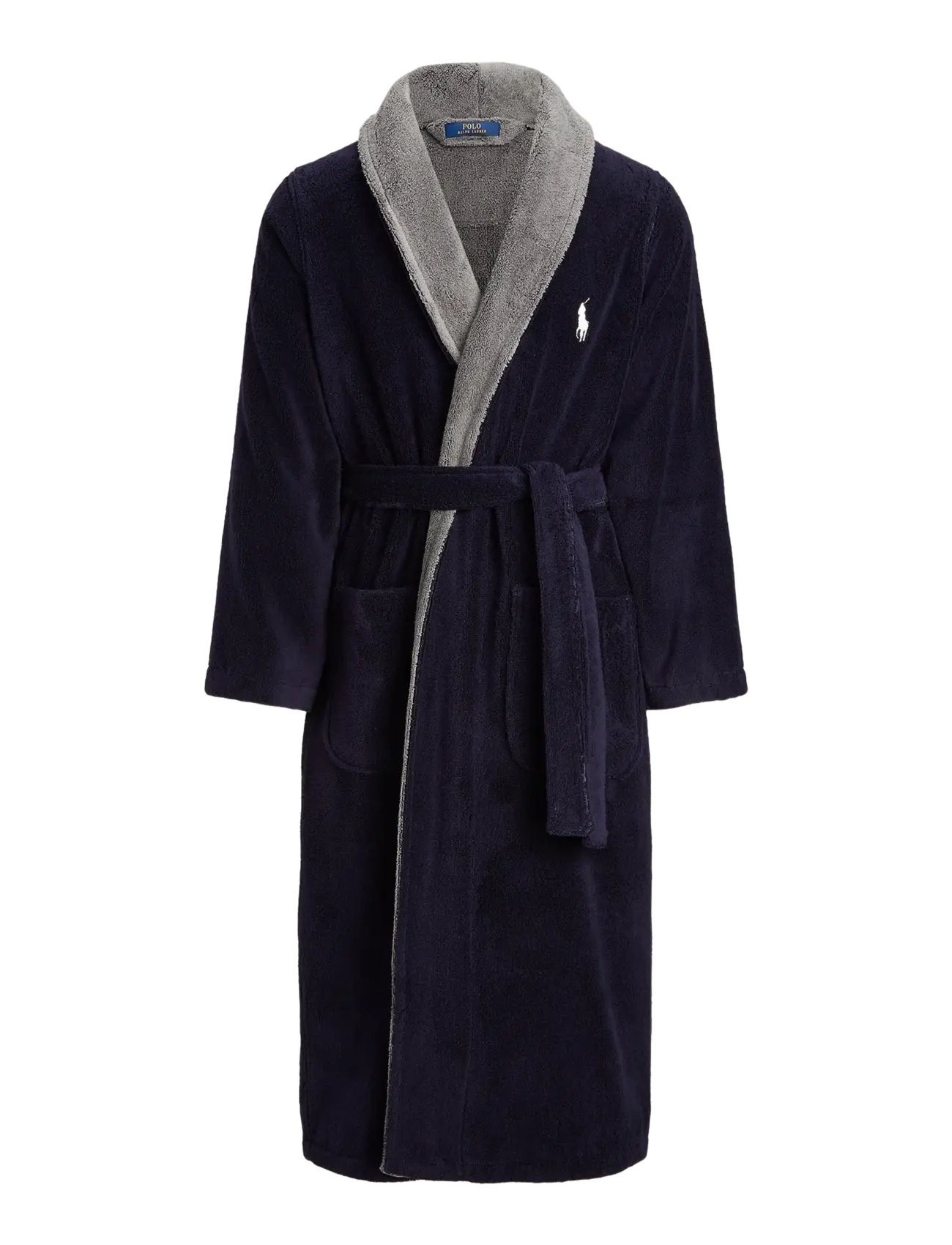 Polo Ralph Lauren - Cotton Terry Robe - morgonrockar - cruise navy nevis - 1