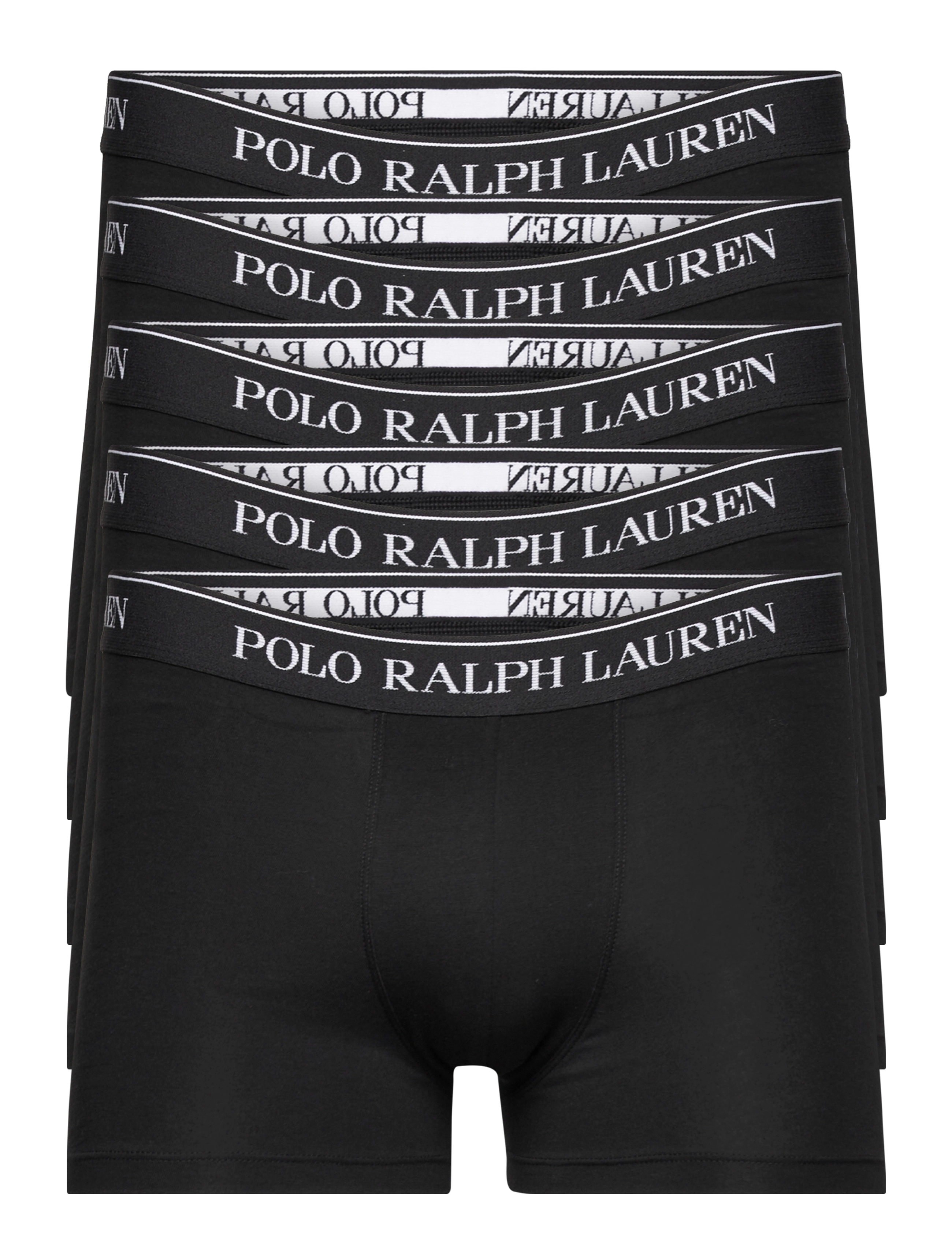 Polo Ralph Lauren BCI COTTON/ELASTANE-5PK-TRN - 4 for 3 - 5PK BLACK / black