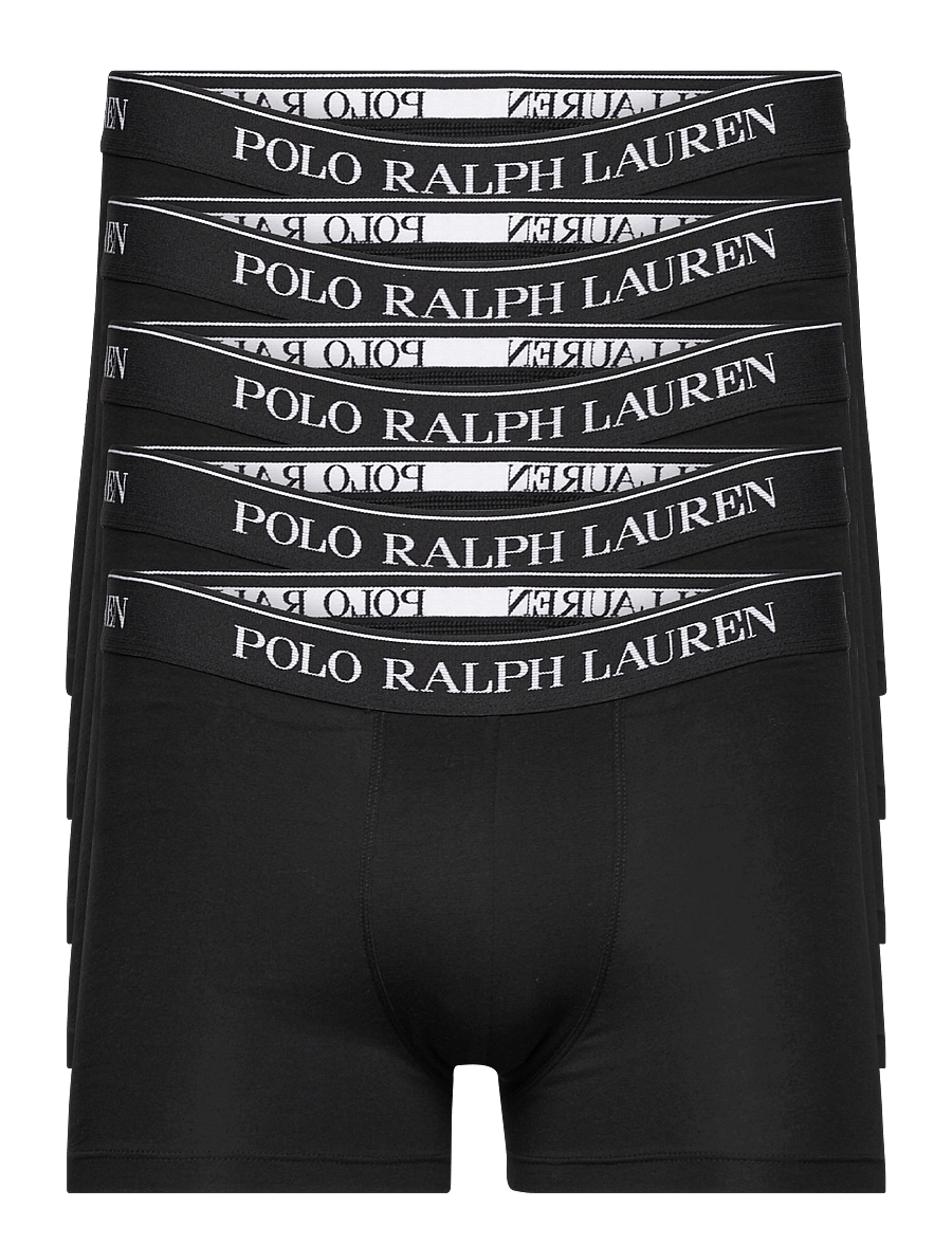 Polo Ralph Lauren - BCI COTTON/ELASTANE-5PK-TRN - lot de sous-vêtements - 5pk black - 1