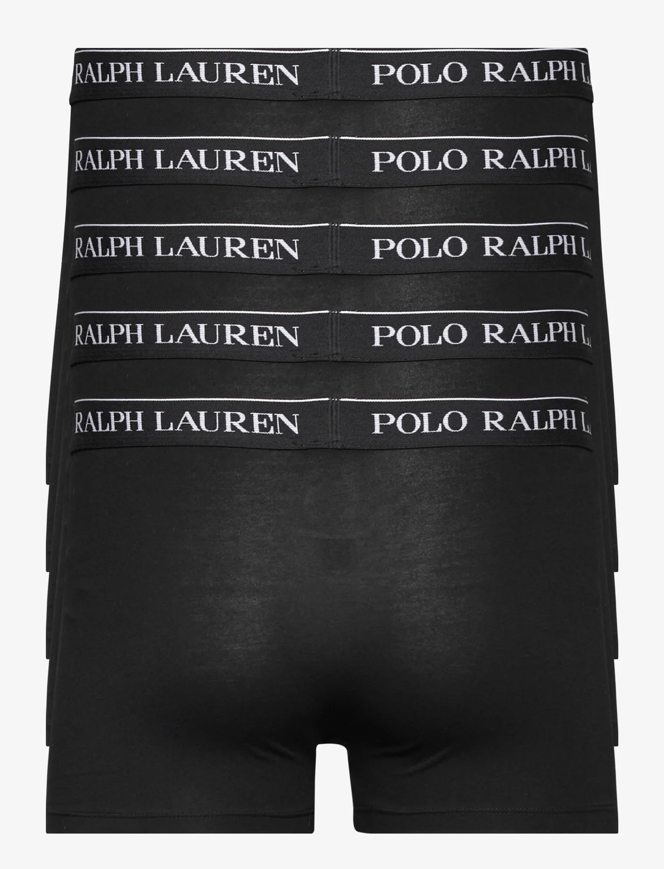 Polo Ralph Lauren Underwear - Classic Stretch Cotton Trunk 5-Pack - majtki w wielopaku - 5pk black - 1