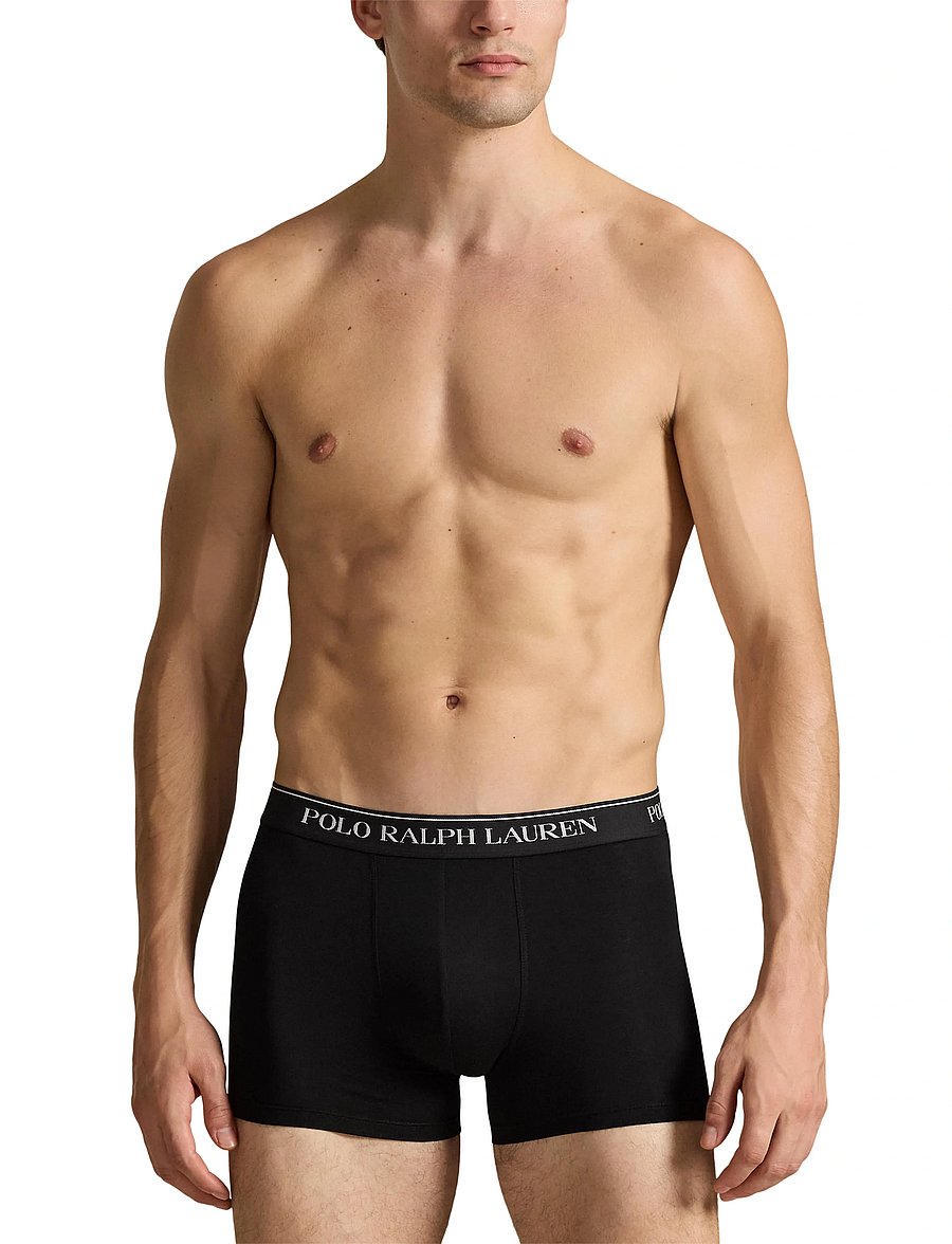 Polo Ralph Lauren - BCI COTTON/ELASTANE-5PK-TRN - lot de sous-vêtements - 5pk black - 3