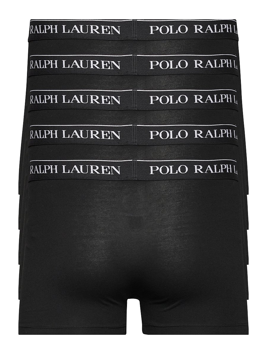 Polo Ralph Lauren - BCI COTTON/ELASTANE-5PK-TRN - lot de sous-vêtements - 5pk black - 4