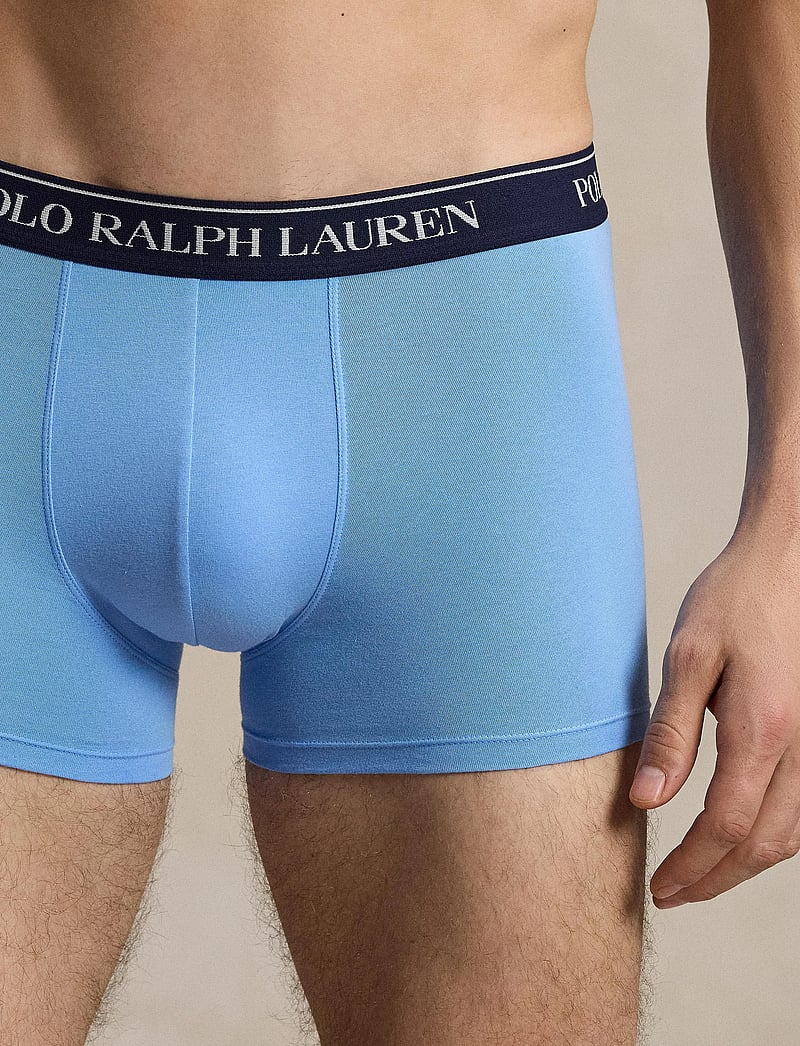 Polo Ralph Lauren - Classic Stretch Cotton Trunk 5-Pack - multipack underpants - 5pk blu/bnana/nvy - 3