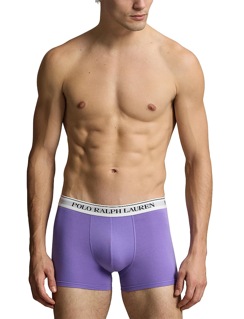 Polo Ralph Lauren - Classic Stretch Cotton Trunk 5-Pack - multipack kalsonger - 5pk prpl/bilrd/hr - 5