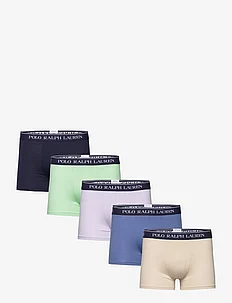Classic Stretch Cotton Trunk 5-Pack, Polo Ralph Lauren Underwear
