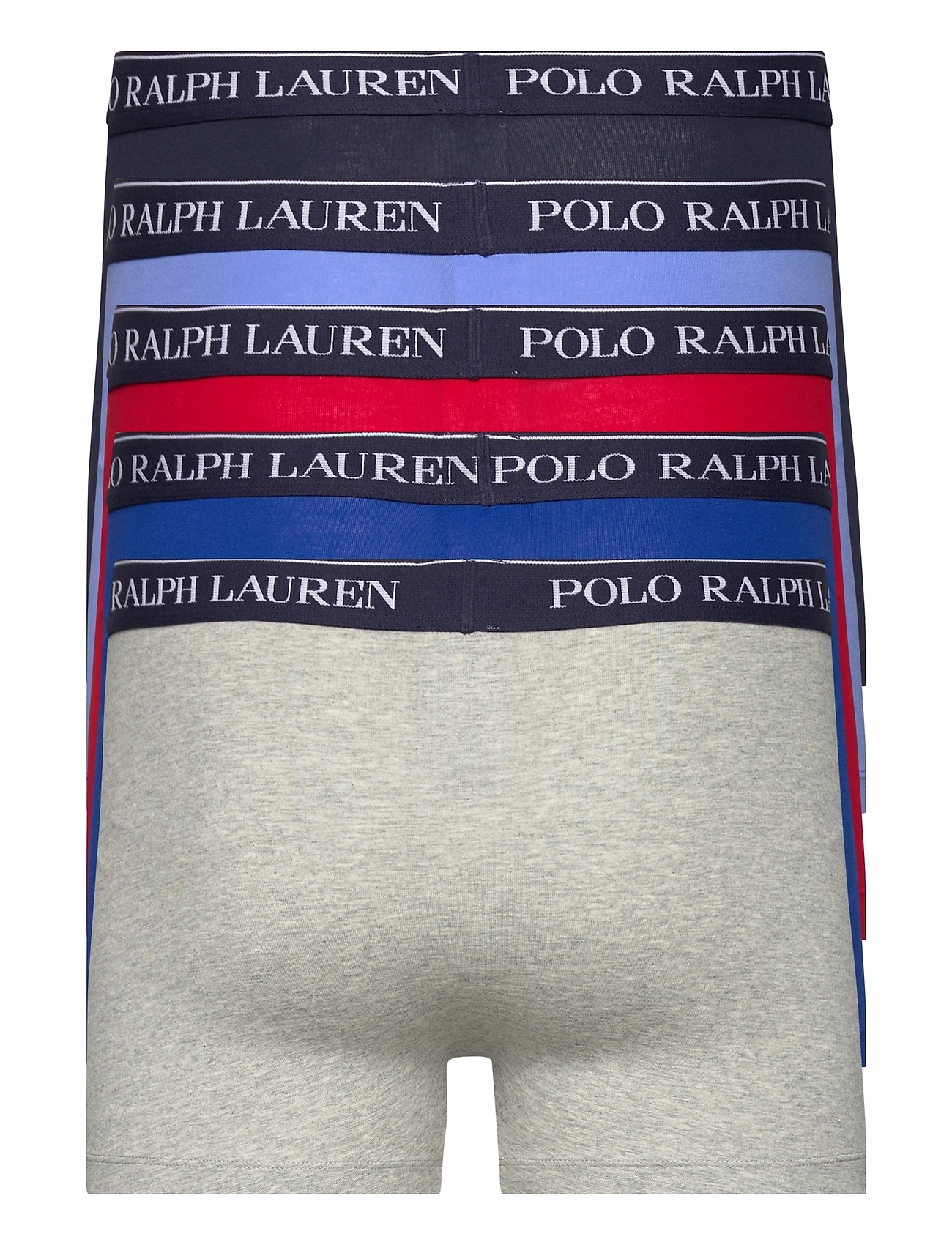 Polo Ralph Lauren Underwear - BCI COTTON/ELASTANE-5PK-TRN - bokseršorti - 5pk rd/gry/ryl/bl - 1