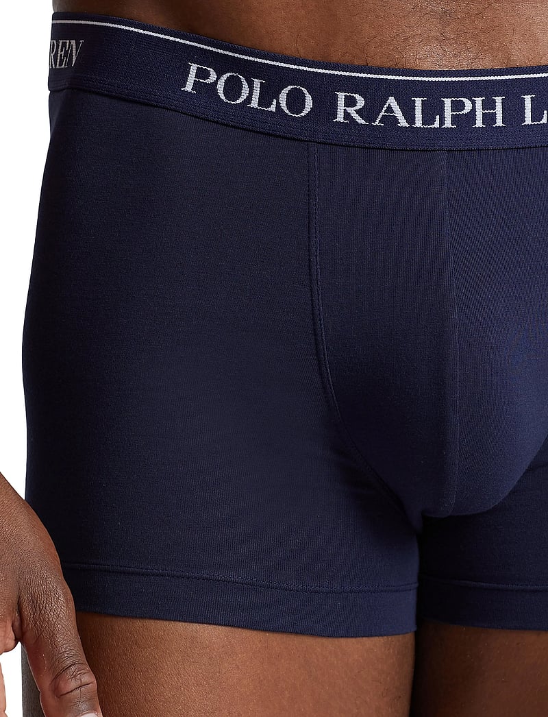 Polo Ralph Lauren - Classic Stretch Cotton Trunk 5-Pack - multipack kalsonger - 5pk rd/gry/ryl/bl - 0
