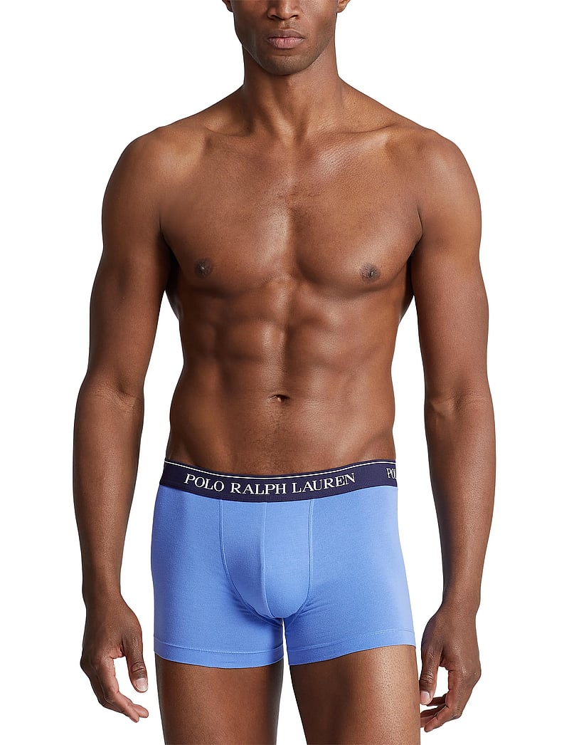 Polo Ralph Lauren - Classic Stretch Cotton Trunk 5-Pack - multipack kalsonger - 5pk rd/gry/ryl/bl - 3