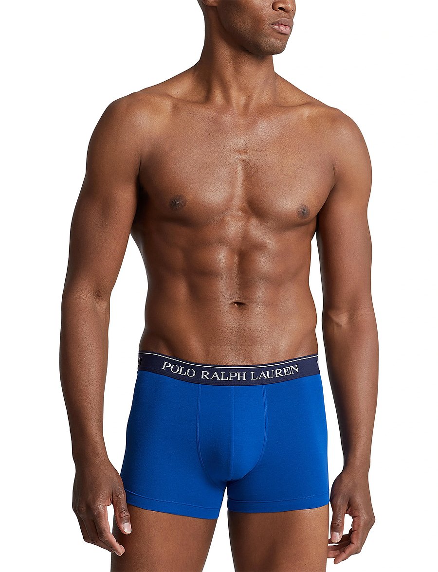Polo Ralph Lauren - BCI COTTON/ELASTANE-5PK-TRN - unterhosen im multipack - 5pk rd/gry/ryl/bl - 4