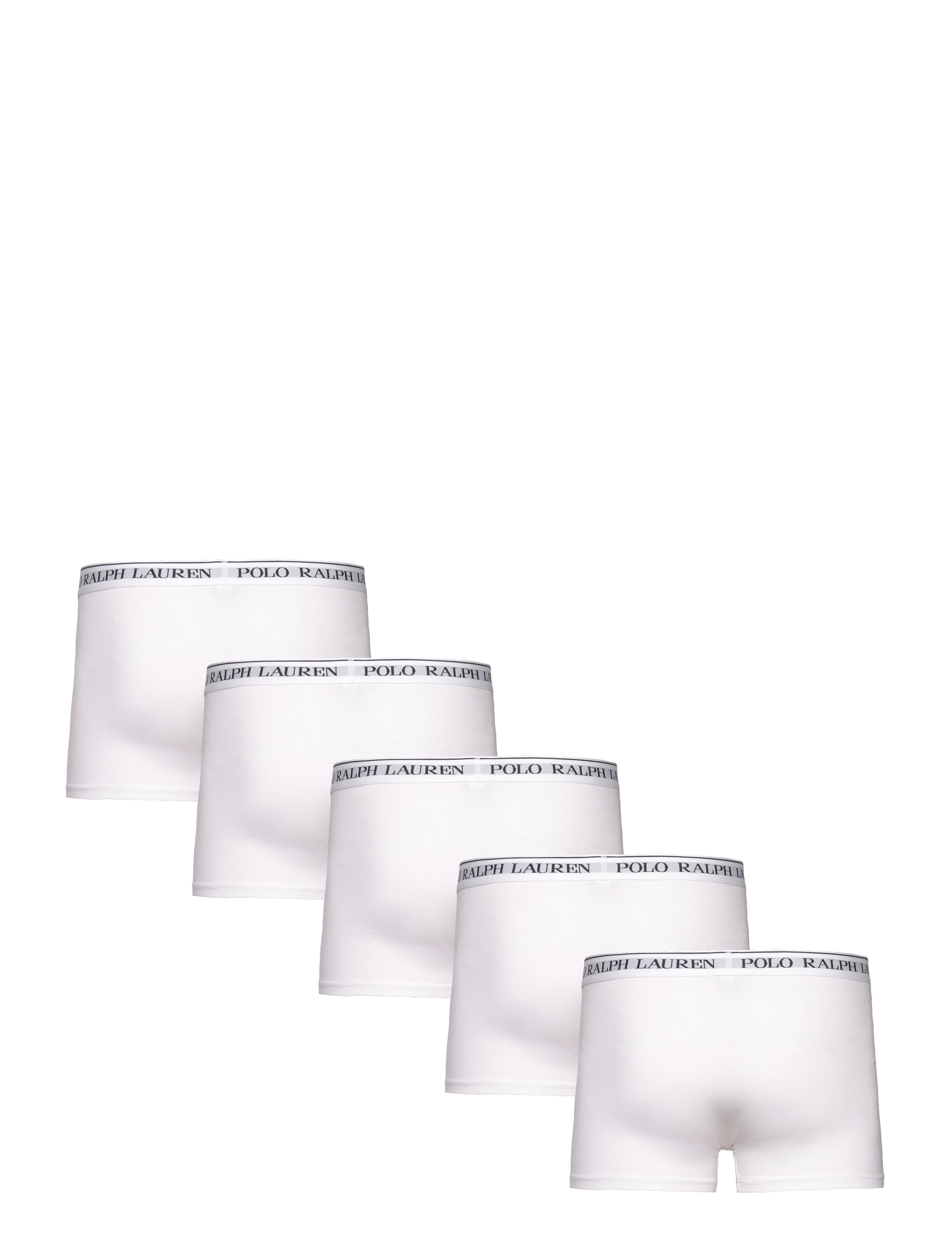 Polo Ralph Lauren - Classic Stretch Cotton Trunk 5-Pack - multipakk aluspüksid - 5pk white - 4