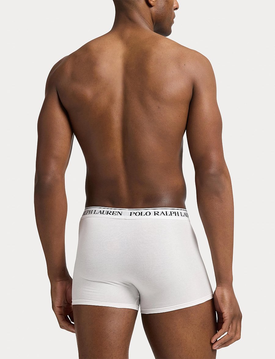 Polo Ralph Lauren - BCI COTTON/ELASTANE-5PK-TRN - multipack underbukser - 5pk wht/blk/blk/b - 2