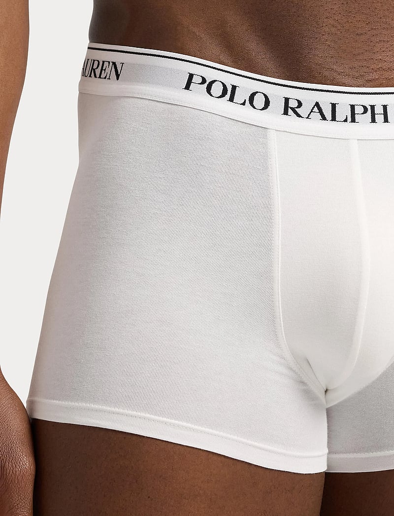 Polo Ralph Lauren - BCI COTTON/ELASTANE-5PK-TRN - alushousut monipakkauksessa - 5pk wht/blk/blk/b - 4