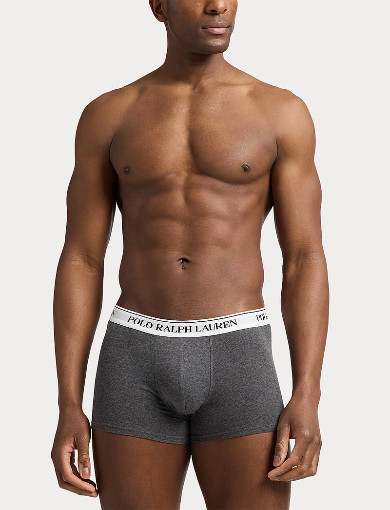 Polo Ralph Lauren - BCI COTTON/ELASTANE-5PK-TRN - alushousut monipakkauksessa - 5pk wht/blk/blk/b - 5