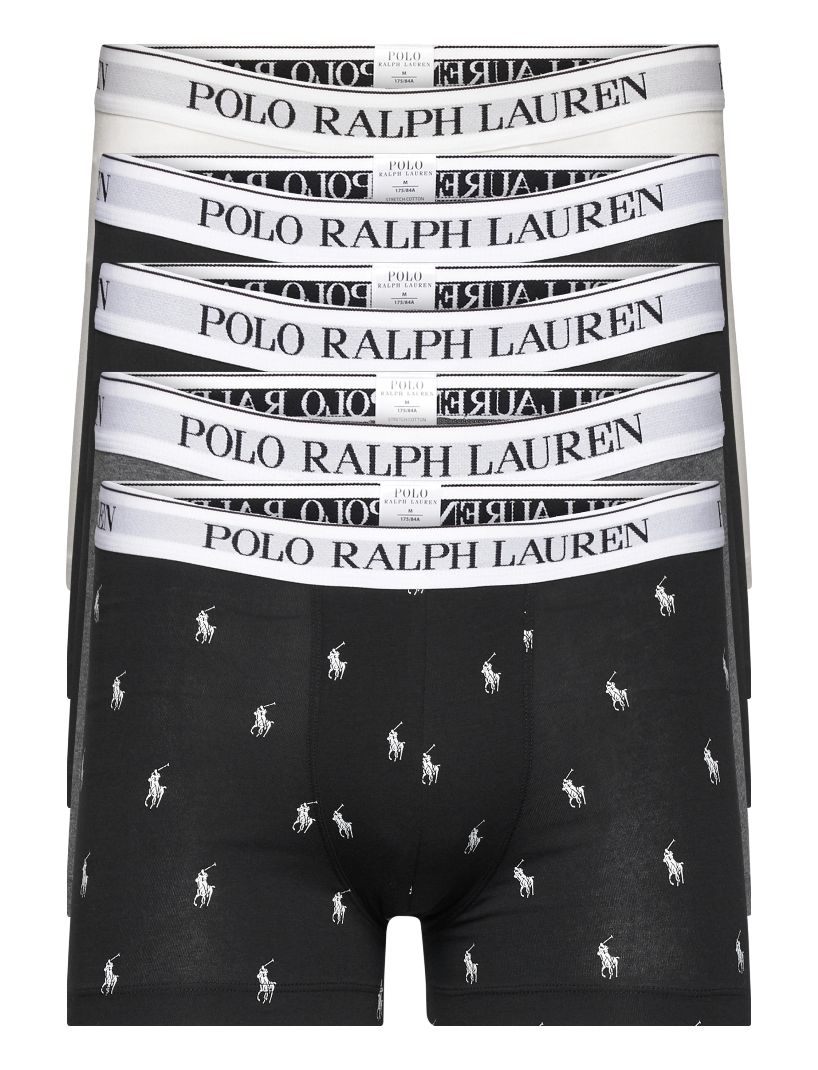 5PK WHT/BLK/BLK/C