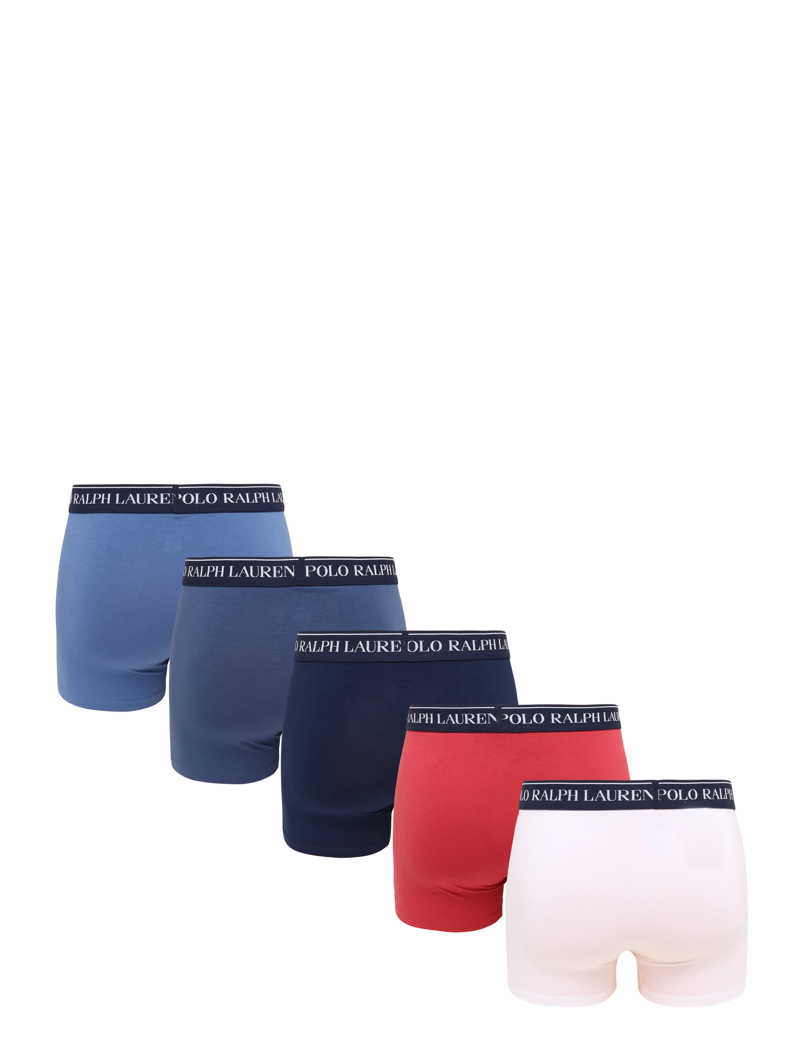Polo Ralph Lauren - Classic Stretch Cotton Trunk 5-Pack - multipakk aluspüksid - 5pk wht/chli/bstb - 2