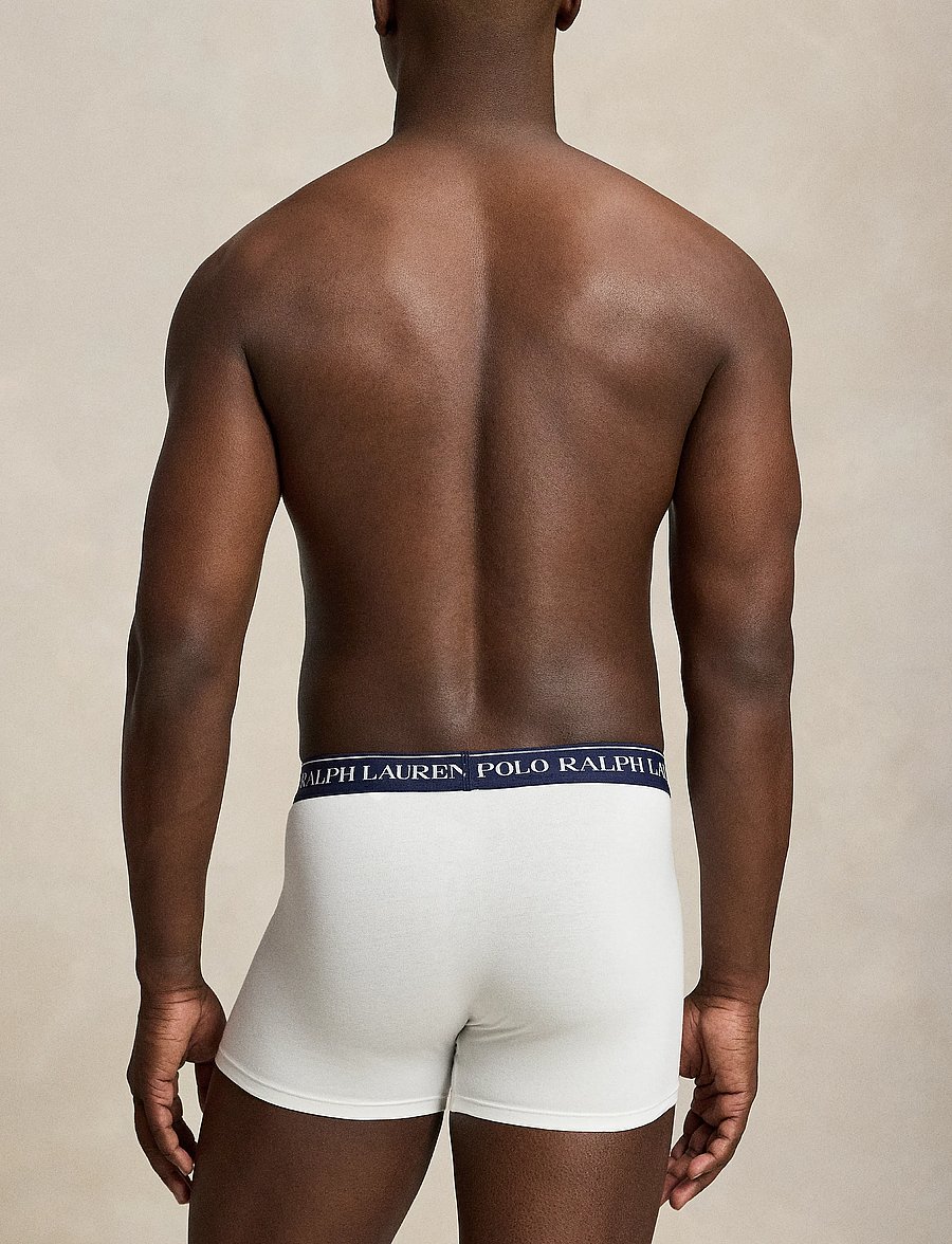 Polo Ralph Lauren - Classic Stretch Cotton Trunk 5-Pack - multipack underbukser - 5pk wht/chli/bstb - 2