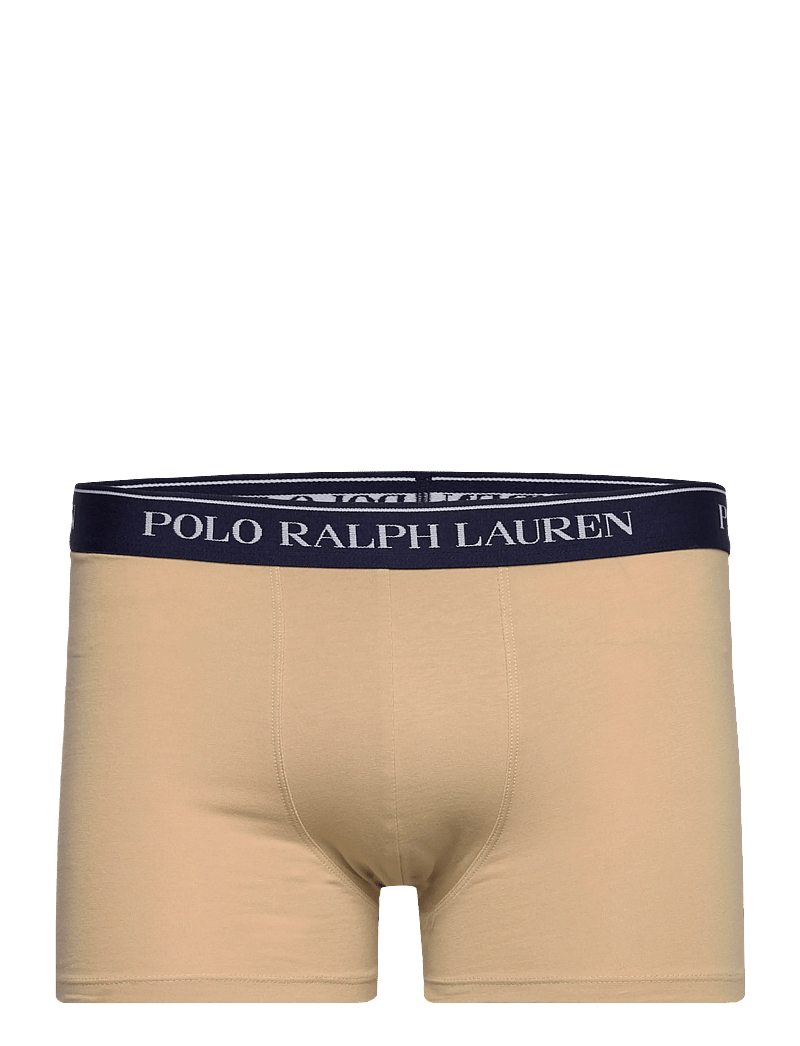 Polo Ralph Lauren - Classic Stretch Cotton Trunk 5-Pack - multipack kalsonger - 5pk wht/nvy/tan/i - 4
