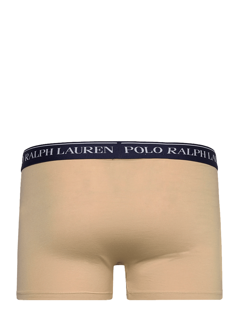Polo Ralph Lauren - Classic Stretch Cotton Trunk 5-Pack - multipack kalsonger - 5pk wht/nvy/tan/i - 5