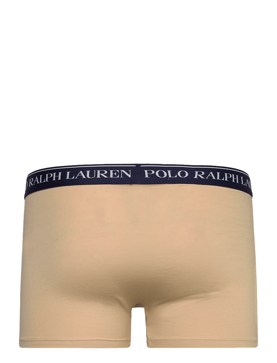 Polo Ralph Lauren - BCI COTTON/ELASTANE-5PK-TRN - aluspükste mitmikpakk - 5pk wht/nvy/tan/i - 5