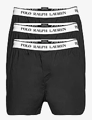 Polo Ralph Lauren Underwear - Stretch Cotton Boxer 3-Pack - multipack underbukser - 3pk black/black/b - 0