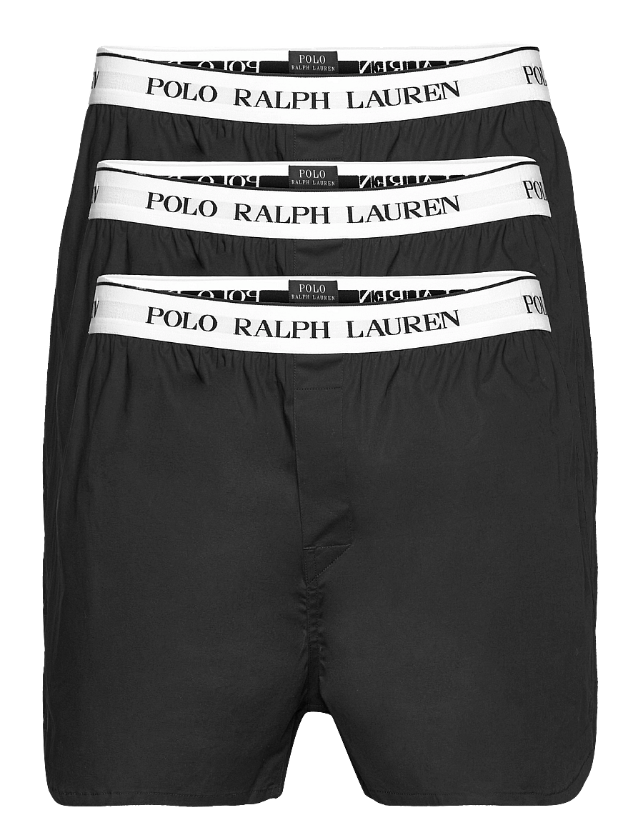 Polo Ralph Lauren - COTTON-3PK-BXR - trumpikių rinkiniai - 3pk black/black/b - 1