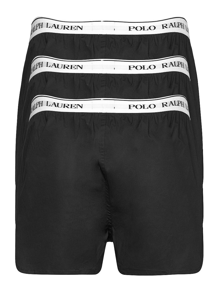 Polo Ralph Lauren - COTTON-3PK-BXR - trumpikių rinkiniai - 3pk black/black/b - 4