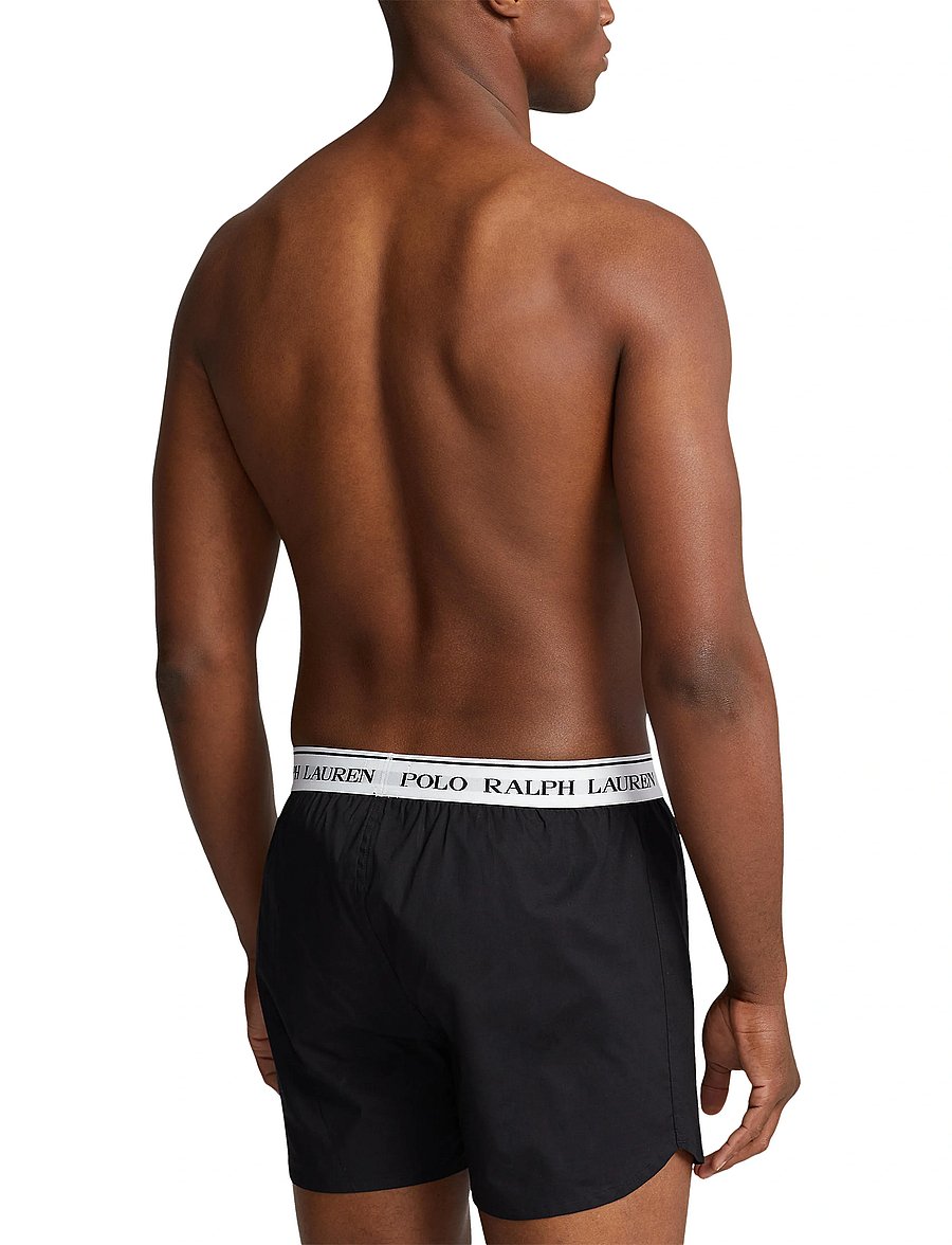 Polo Ralph Lauren - COTTON-3PK-BXR - trumpikių rinkiniai - 3pk black/black/b - 2