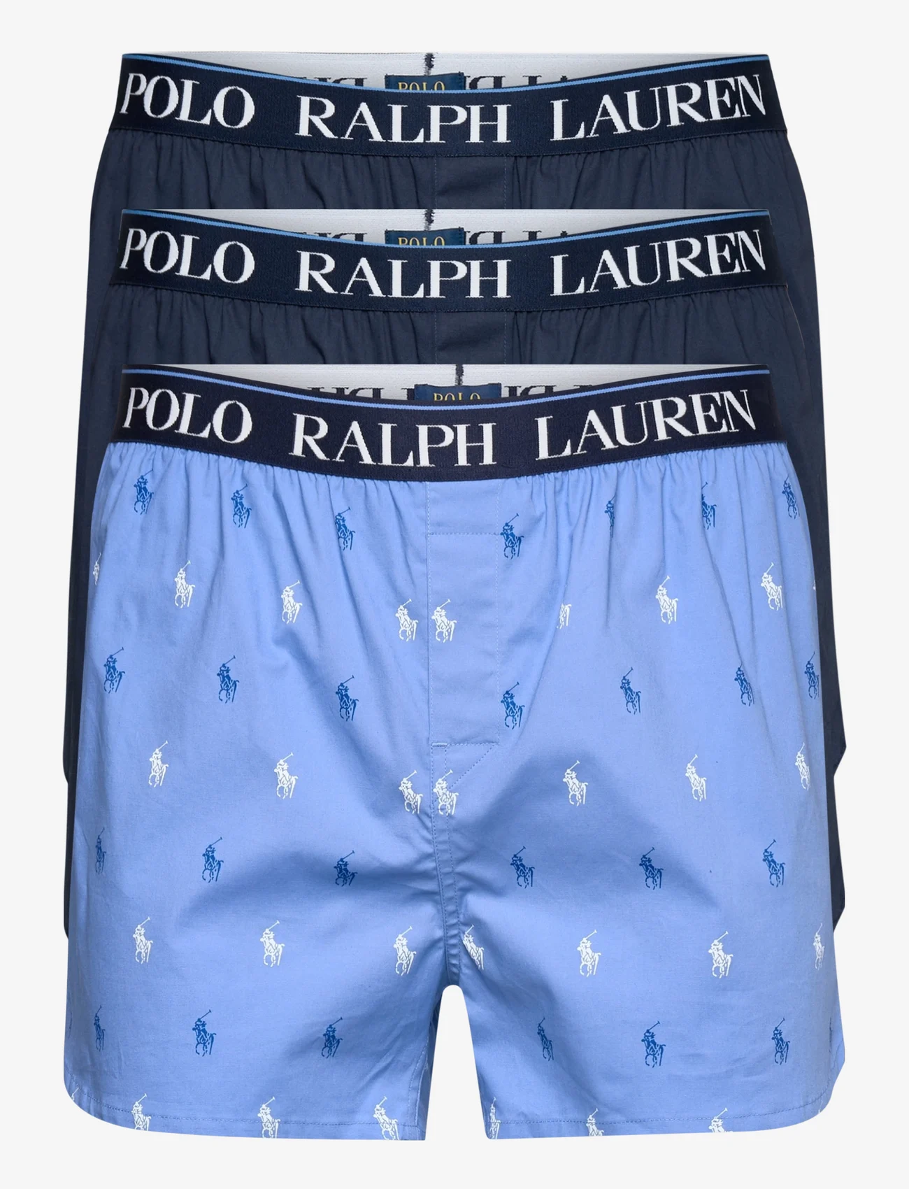 Polo Ralph Lauren Underwear - COTTON-3PK-BXR - bokseru šorti - 3pk navy/navy/blu - 0