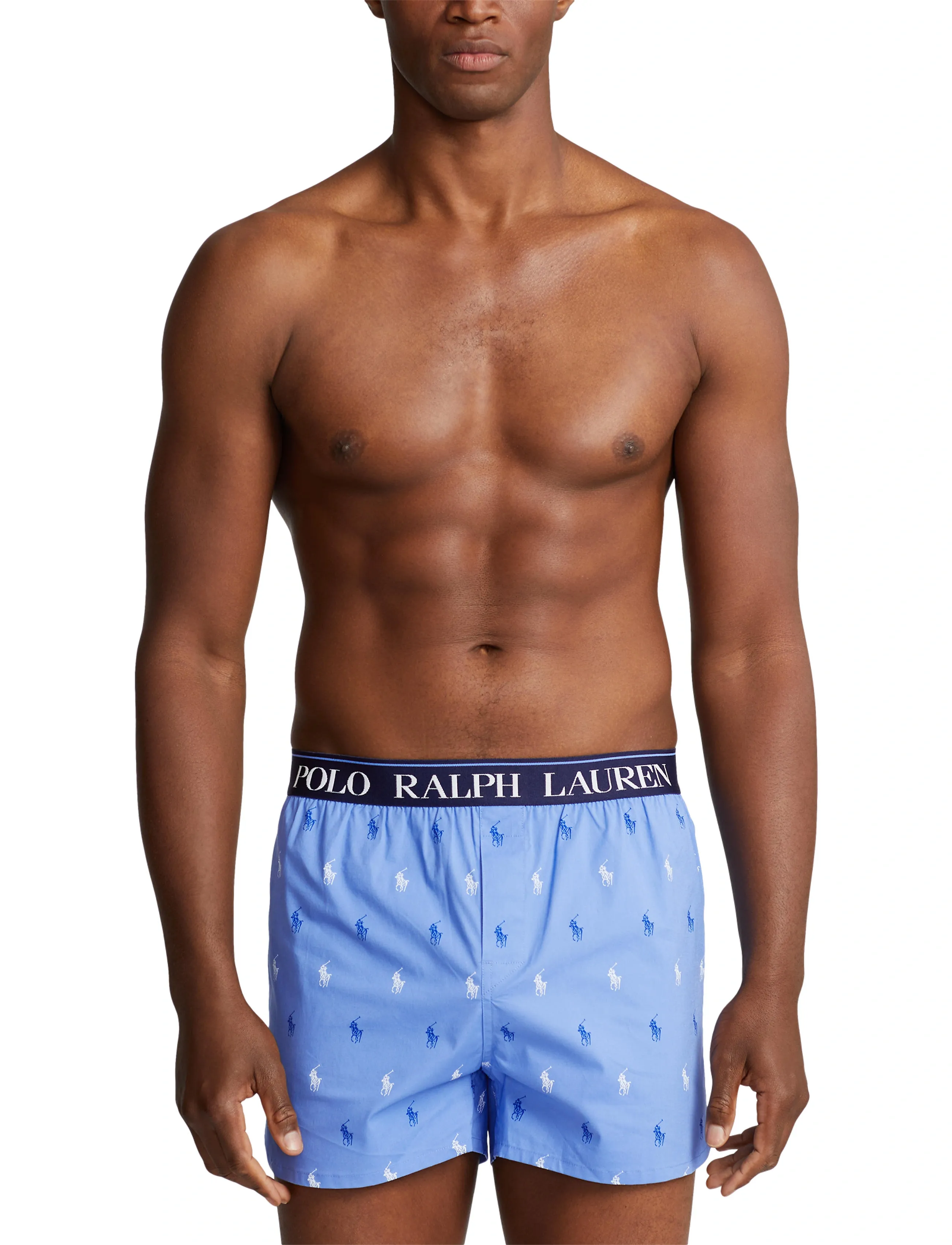 Polo Ralph Lauren - Stretch Cotton Boxer 3-Pack - boxershorts - 3pk navy/navy/blu - 3