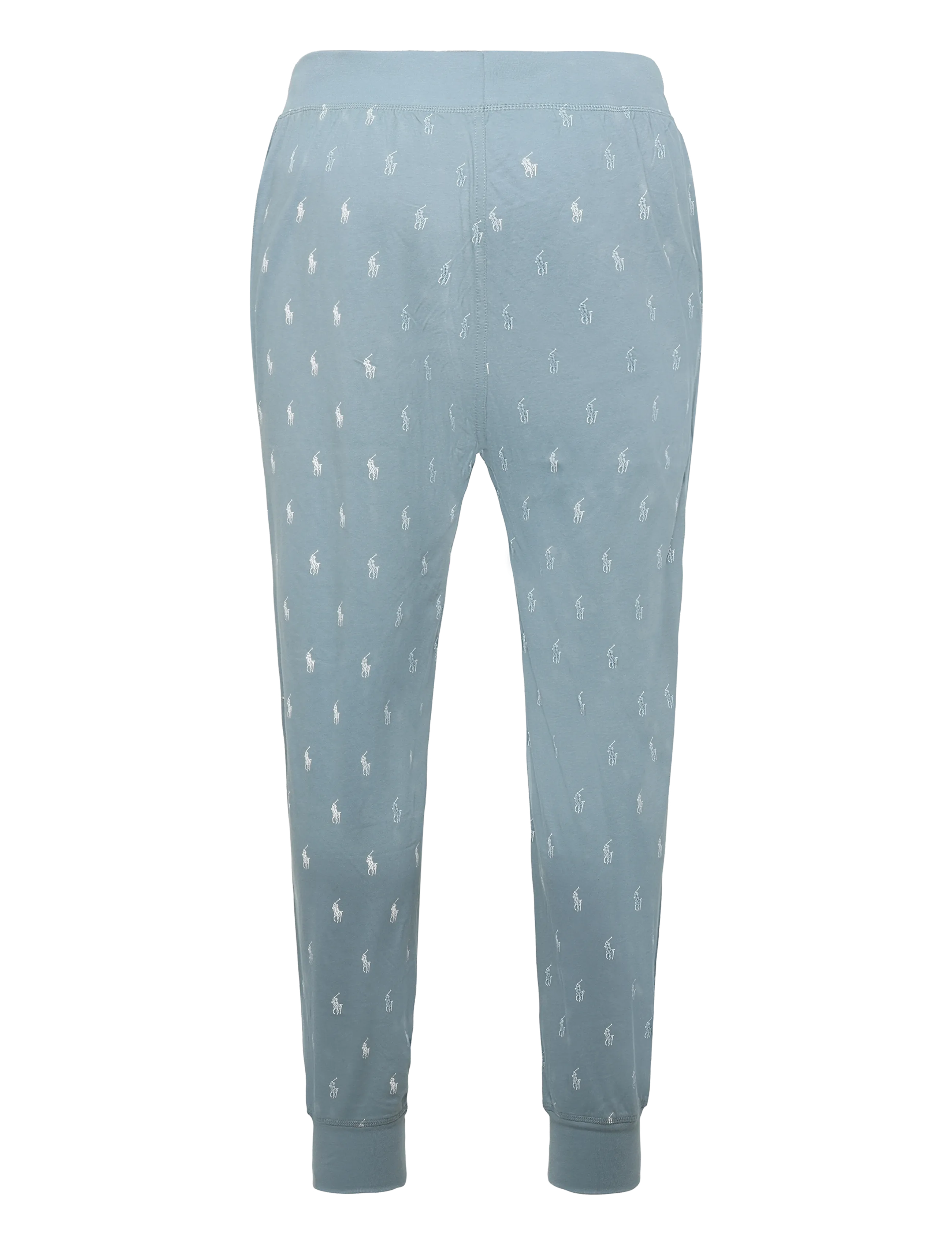 Polo Ralph Lauren - Allover Pony Cotton Jersey Sleep Jogger - spodnie od piżamy - cool gray blue ao - 2