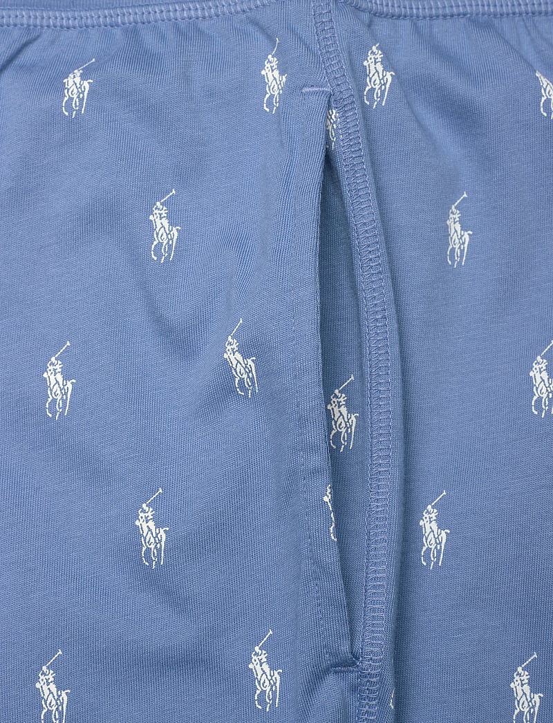 Polo Ralph Lauren - Allover Pony Cotton Jersey Sleep Jogger - pyjamasbyxor - hatteras blue aop - 2