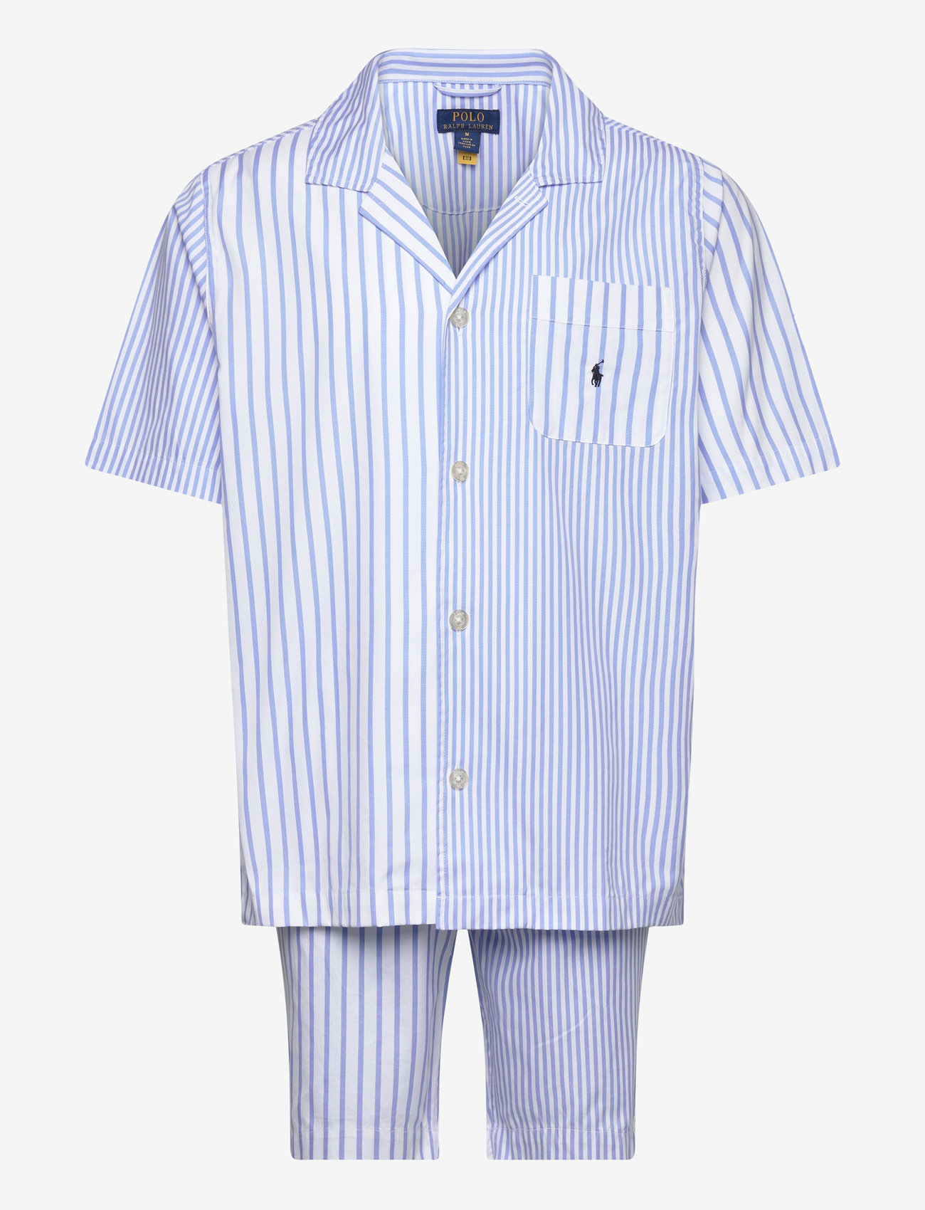Polo Ralph Lauren Underwear - Striped Cotton Pajama Set - pižamų rinkinys - blue fun stripe - 0