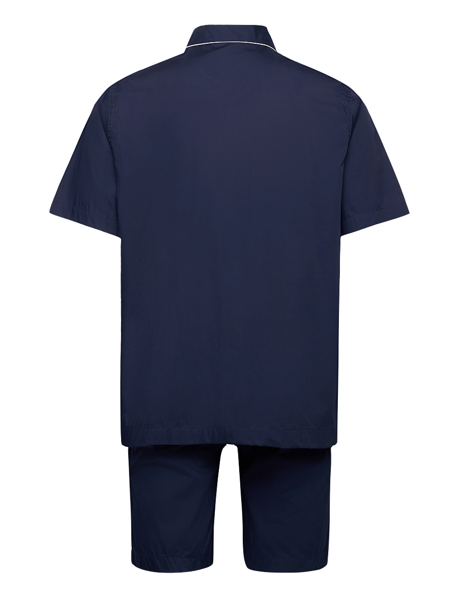Polo Ralph Lauren - Striped Cotton Pajama Set - solid navy - 2