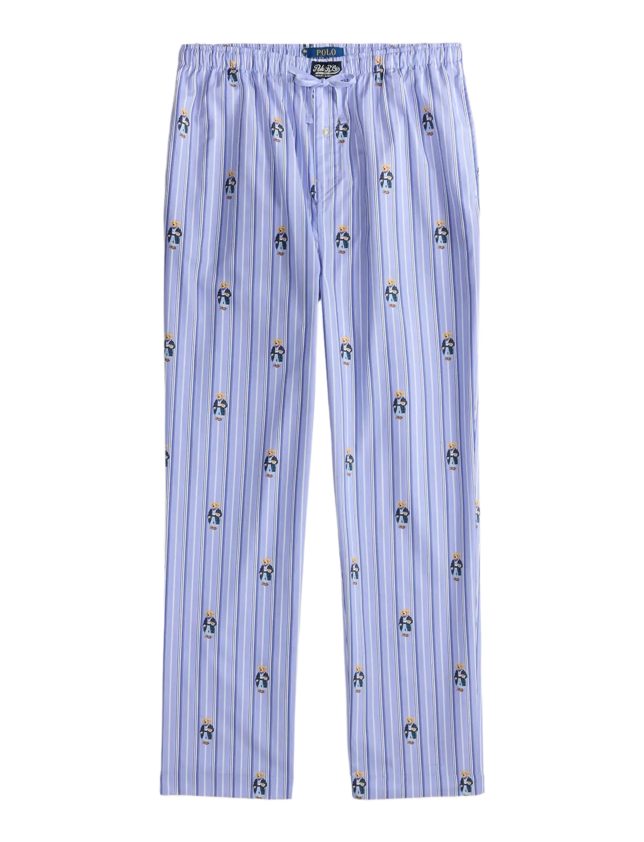 Signature Pony Cotton Pajama Pant - BLUE MULTI STRIPE