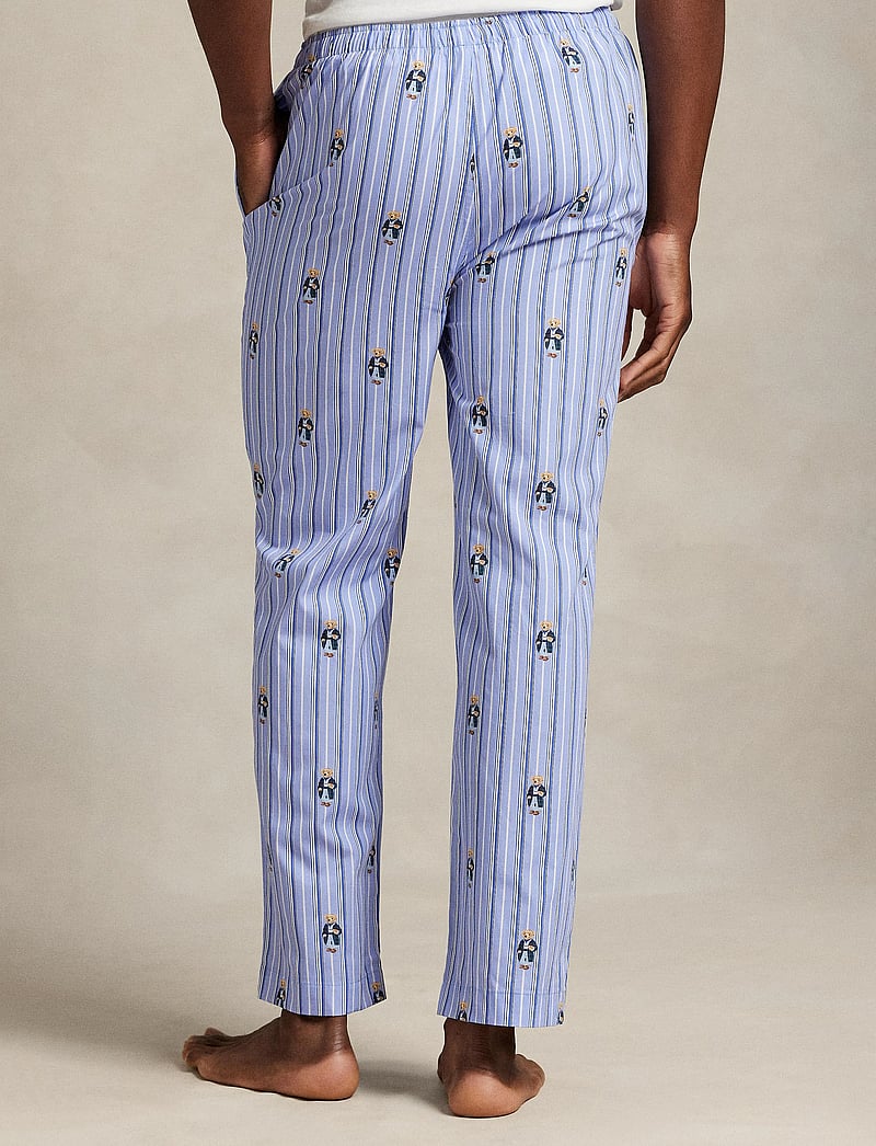 Polo Ralph Lauren Polo Bear Striped Cotton Pajama Pant