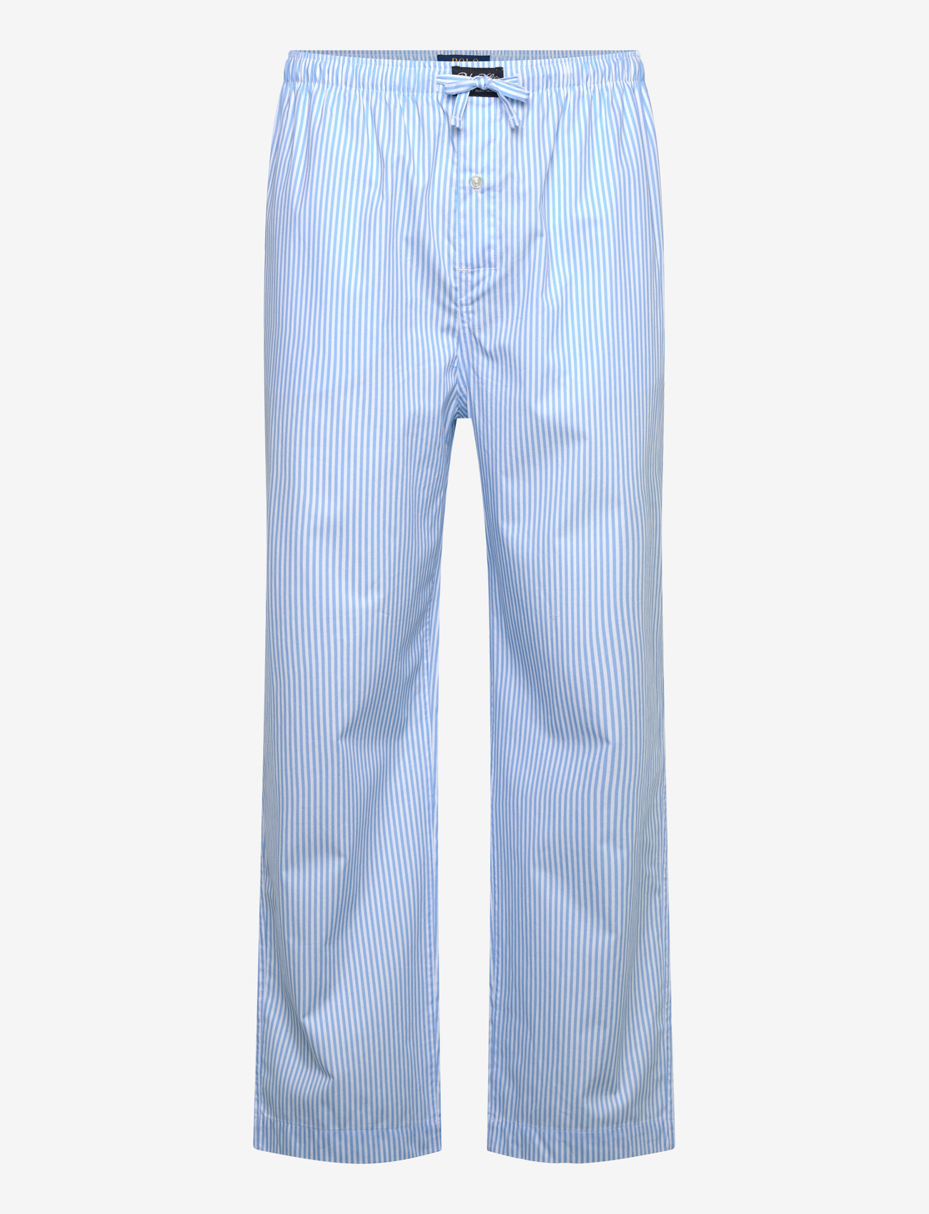 Polo Ralph Lauren - Polo Bear Striped Cotton Pajama Pant - pyjamasbyxor - blue stripe - 0