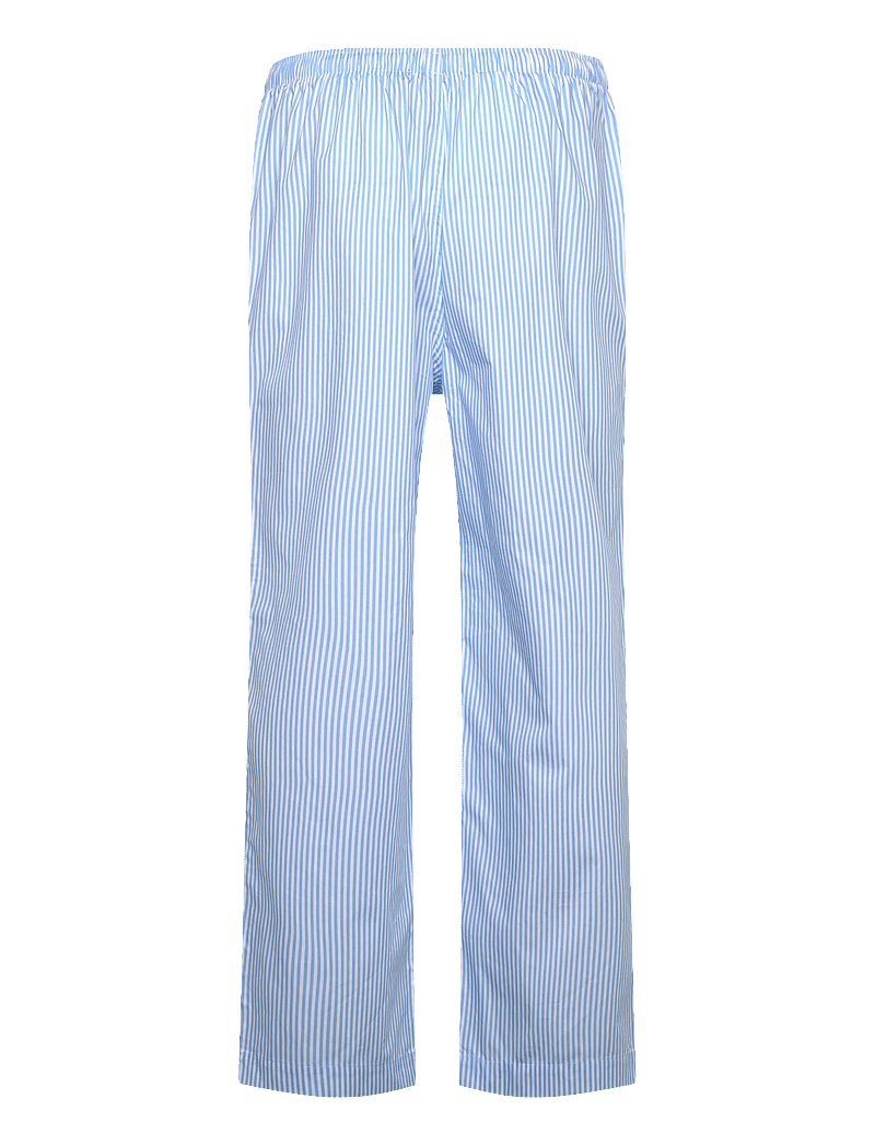 Polo Ralph Lauren - Polo Bear Striped Cotton Pajama Pant - pyjamasbyxor - blue stripe - 1